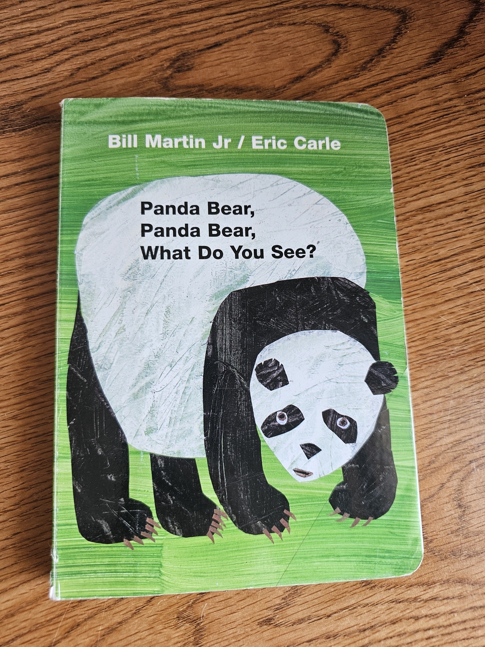 4/$10 Panda Bear What Do You See Board Book Childrens Toddler Eric Carle